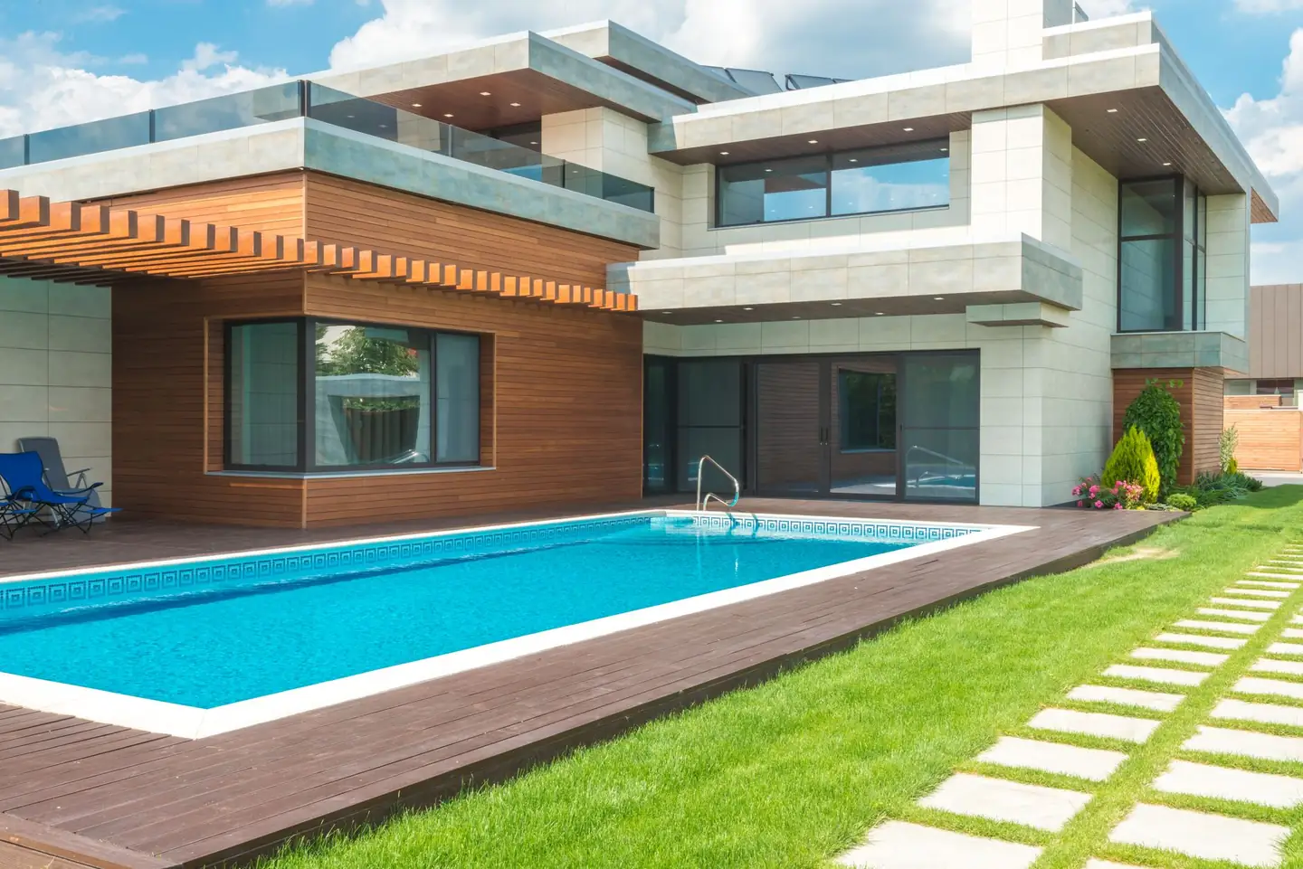 Swimming pool built in Carlingford North, NSW